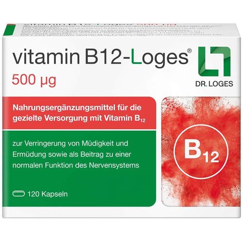 vitamin B12-Loges 500 ug, 120 Stk., Dr. Loges + Co. GmbH