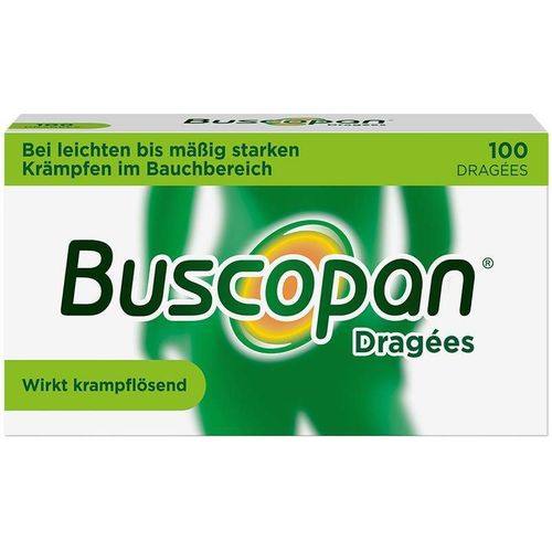 Buscopan Dragees 10mg, 100 Stk., A. Nattermann & Cie GmbH