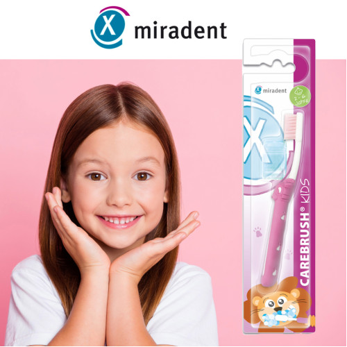 miradent Carebrush Kids pink, 1 Stk., Hager Pharma GmbH