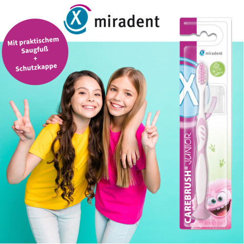 miradent Carebrush Junior pink, 1 Stk., Hager Pharma GmbH