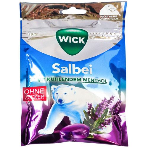 WICK Salbei Bonbons oZ, 72 g, Dallmann's Pharma Candy GmbH