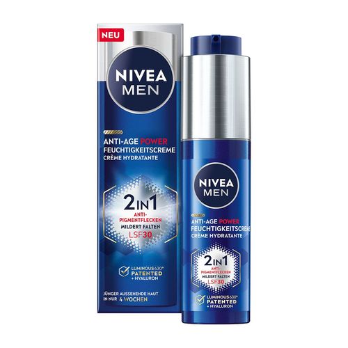 NIVEA MEN Anti Age Power Feuchtigkeitscreme 2 in 1, 50 ml, Beiersdorf Ag/Gb Deutschland Vertrieb
