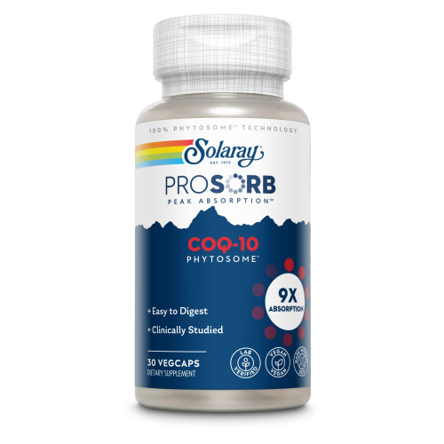 CoQ 10 ProSorb Solaray, 30 Stk., Supplementa GmbH