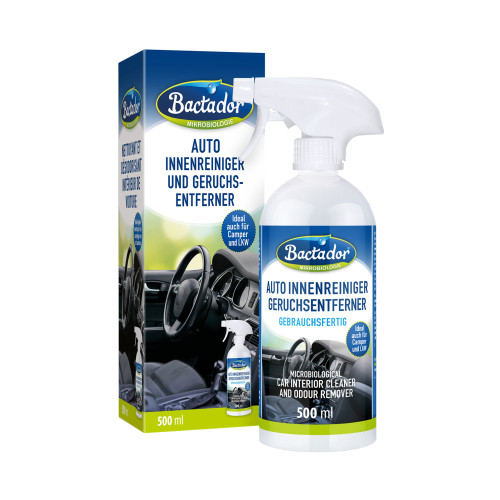 Bactador Auto Innenreiniger Geruchsentferner Spray, 500 ml, ARDAP CARE GmbH