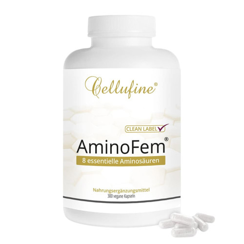 Cellufine AminoFem 8 ess. Aminos&auml;uren 500 mg vegan, 300 Stk., APOrtha Deutschland GmbH
