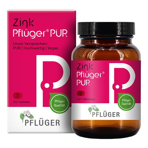 Zink Pflueger PUR 10 mg, 100 Stk., Homöopathisches Laboratorium Alexander Pflüger GmbH & Co. KG Zink Pflueger PUR 10 mg, 100 Stk., Homöopathisches Laboratorium Alexander Pflüger GmbH & Co. KG