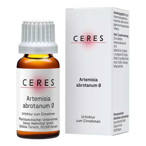 Ceres Artemisia abrotanum Urtinktur, 20 ml, Ceres Heilmittel GmbH