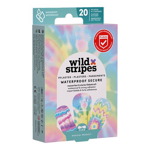 Wild Stripes Waterproof Secure Rainbow INT, 20 Stk., New Flag GmbH