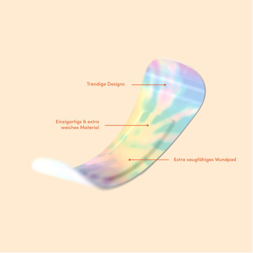 Wild Stripes Waterproof Secure Rainbow INT, 20 Stk., New Flag GmbH