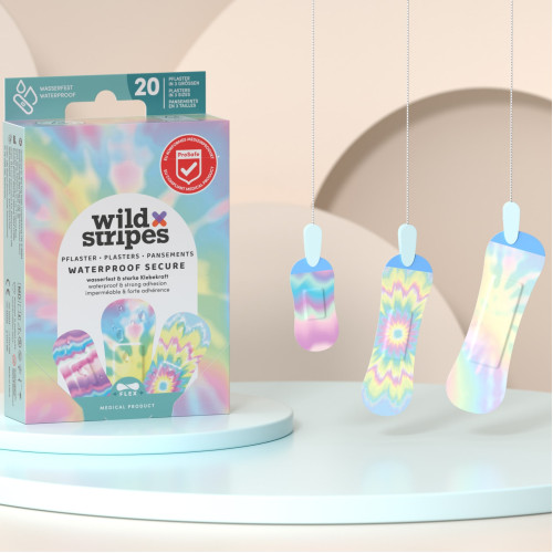 Wild Stripes Waterproof Secure Rainbow INT, 20 Stk., New Flag GmbH