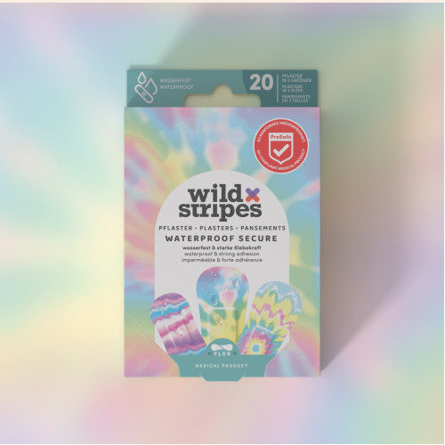 Wild Stripes Waterproof Secure Rainbow INT, 20 Stk., New Flag GmbH