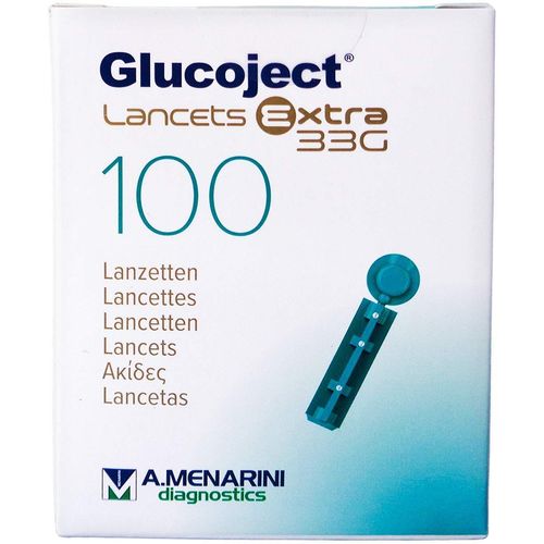 Glucoject Lancets EXTRA 33 G, 100 Stk., Berlin-Chemie AG