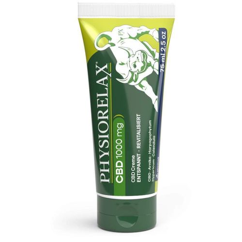 Physiorelax CBD 1000mg Creme, 75 ml, Almirall Hermal GmbH