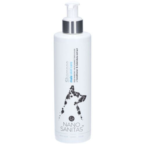 Nanosanitas Male Skin Care Silver Shampoo for Dogs, 250 ml, O'ZOO GmbH