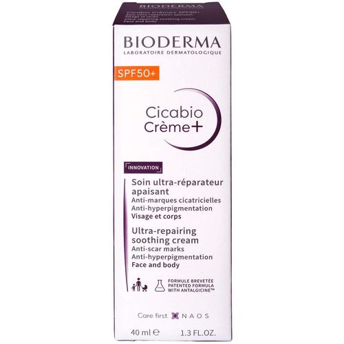 BIODERMA CICABIO CREME+ LSF50+, 40 ml, NAOS Deutschland GmbH
