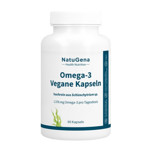 Omega-3 Kapseln Fisch&ouml;l 705 mg DHA 1390 mg EPA, 90 Stk., NatuGena GmbH