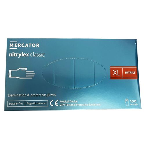 MERCATOR nitrylex classic XL, 100 Stk., Dr. Ben Cosmetics GmbH