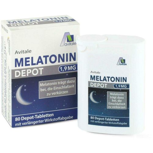 Melatonin 1.9 mg Depot, 80 Stk., Avitale GmbH