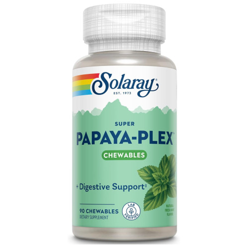 Papaya-Plex Solaray, 90 Stk., Supplementa GmbH