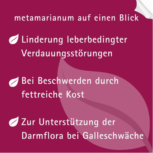 metamarianum Leberglobuli, 10 g, Meta Fackler Arzneimittel GmbH