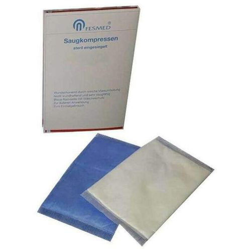 Saugkompresse unsteril FESMED 10x10 cm, 10 Stk., Fesmed Verbandmittel GmbH