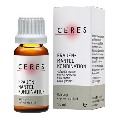 CERES Frauenmantel Alchemilla Kombination, 20 ml, Ceres Heilmittel GmbH