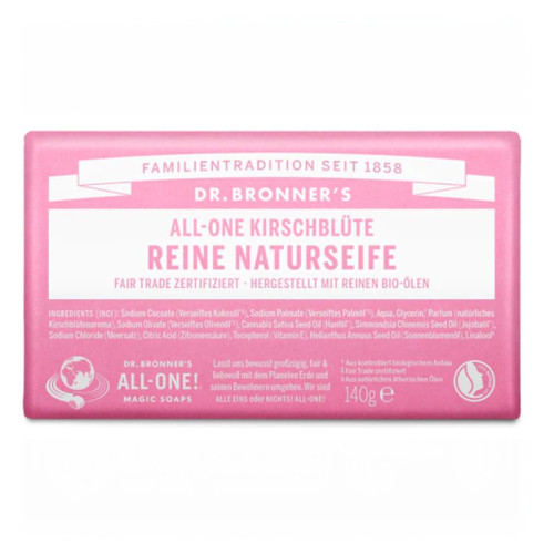 Dr. Bronners reine NATURSEIFE (Stk) Kirschblüte, 1x140 g, Sanopharm Arzneimittelvertriebsgesellschaft mbH