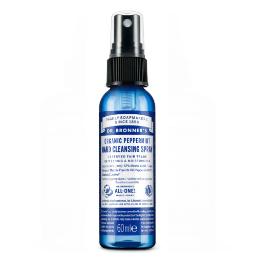 Dr. Bronners BIO HAND-HYGIENESPRAY Pfefferminze, 60 ml, Sanopharm Arzneimittelvertriebsgesellschaft mbH