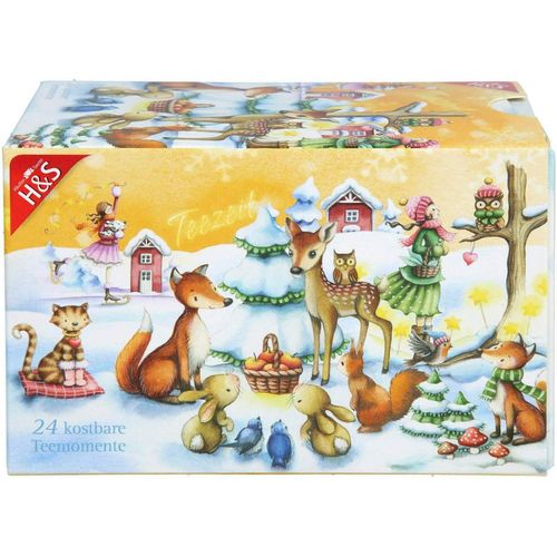 H&S Adventskalender Stern, 24 Stk., H&S Tee - Gesellschaft mbH & Co.