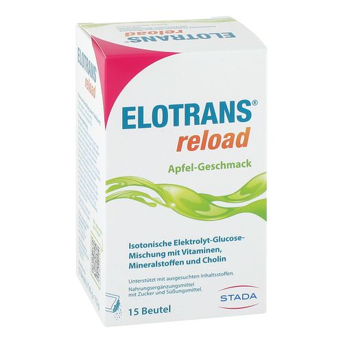 ELOTRANS RELOAD APFEL, 15x7,45 g, STADA Consumer Health Deutschland GmbH