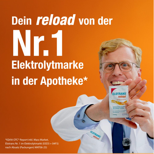 ELOTRANS RELOAD APFEL, 15x7,45 g, STADA Consumer Health Deutschland GmbH