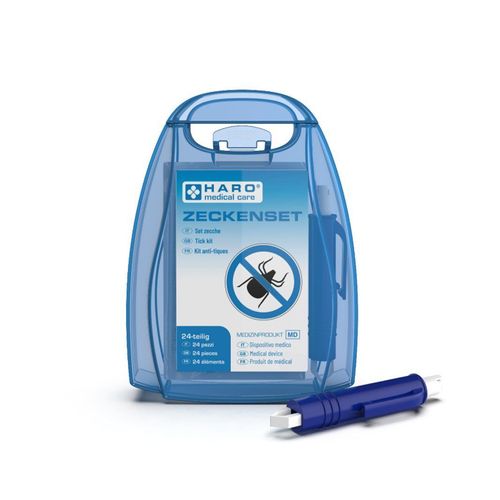 Zeckenset 24-teilig, 1 Pck., Haro medical care GmbH