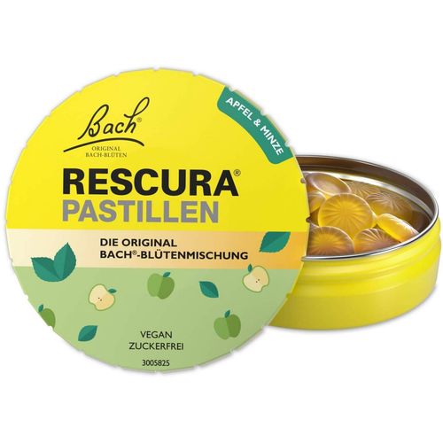 Bachbl&uuml;ten Original Rescura Pastillen Apfel-Minze, 50 g, Nelsons GmbH