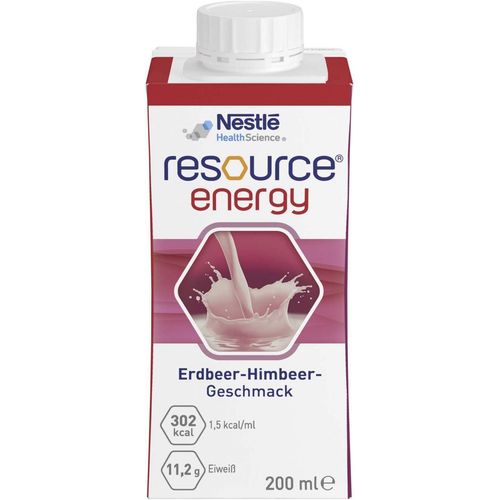 RESOURCE energy Erdbeer/Himbeer, 1x200 ml, Nestle Health Science (Deutschland) GmbH