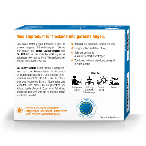 Dr. B&ouml;hm optico Augentropfen, 20x0,45 ml, Apomedica Pharmazeutische Produkte GmbH