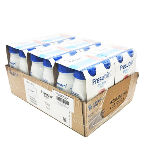 FRESUBIN ENERGY DRINK Erdbeere Trinkflasche, 6x4x200 ml, Adequapharm GmbH