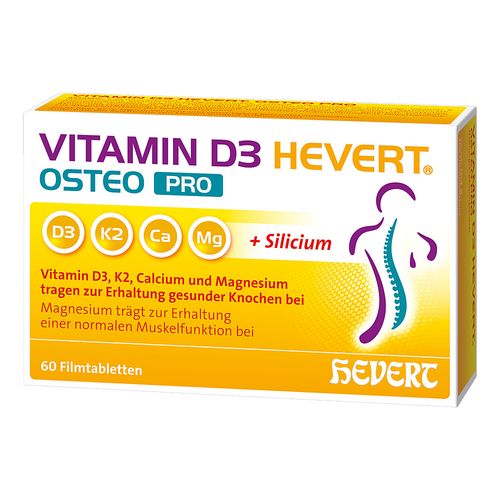 Vitamin D3 Hevert Osteo Pro, 60 Stk., Hevert-Arzneimittel GmbH & Co. KG
