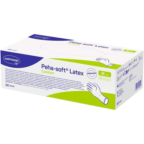 Peha-soft Latex Comfort M, 100 Stk., Paul Hartmann AG