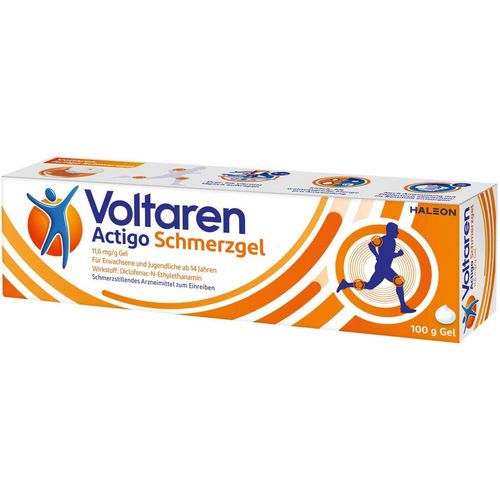 Voltaren Actigo Schmerzgel 11.6 mg/g Gel, 100 g, Haleon Germany GmbH