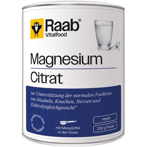 Raab Vitalfood Magnesiumcitrat, 200 g, Raab Vitalfood GmbH