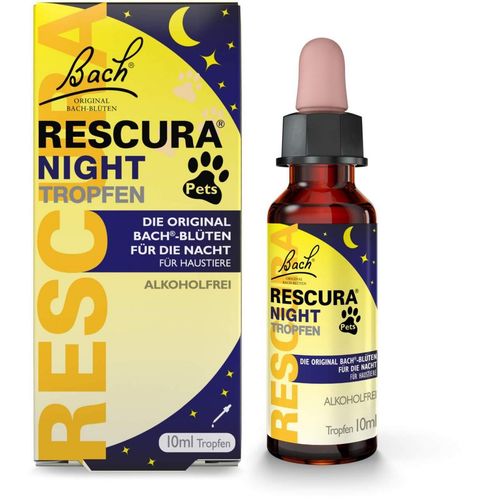 Bachbl&uuml;ten Original Rescura Night Pets Tr.alk.frei, 10 ml, Nelsons GmbH