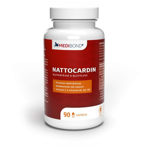 Nattocardin, 90 Stk., MEDIBOND Healthcare GmbH