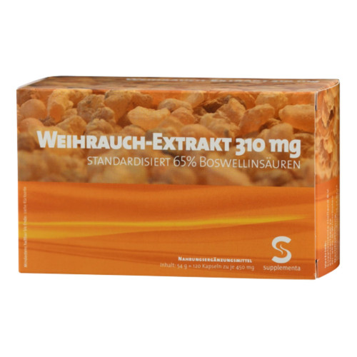 Weihrauchextrakt 310 mg Supplementa, 120 Stk., Supplementa GmbH