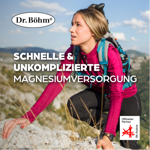 Dr. B&ouml;hm Magnesium Sport Sticks, 40x1,5 g, Apomedica Pharmazeutische Produkte GmbH