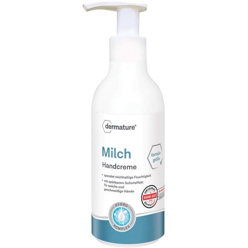 dermature Milch Handcreme Spender, 250 ml, Ferdinand Eimermacher GmbH & Co. KG