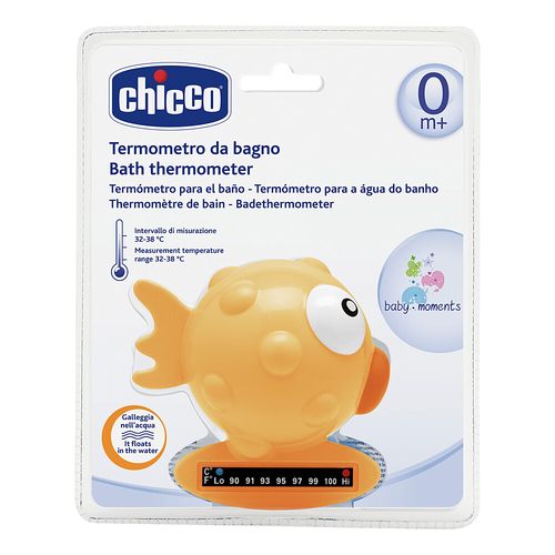 Badethermometer Fisch orange Chicco, 1 Stk., Habitum Pharma