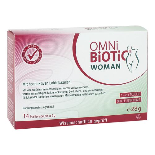 OMNi BiOTiC Woman, 14x2 g, INSTITUT ALLERGOSAN Deutschland (privat) GmbH