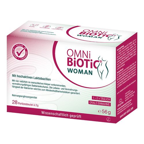 OMNi BiOTiC Woman, 28x2 g, INSTITUT ALLERGOSAN Deutschland (privat) GmbH