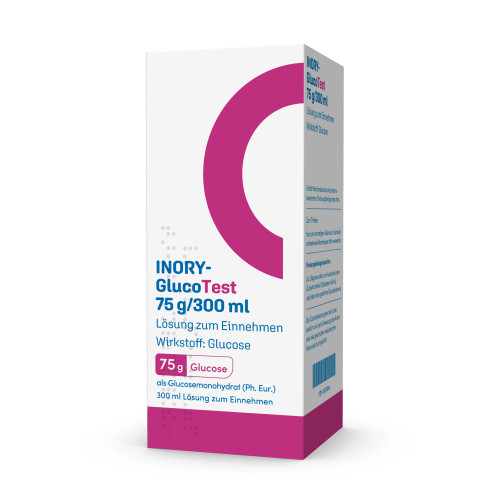 Inory-GlucoTest 75 g/300 ml Lösung zum Einnehmen, 300 ml, MIDAS Pharma GmbH Inory-GlucoTest 75 g/300 ml Lösung zum Einnehmen, 300 ml, MIDAS Pharma GmbH