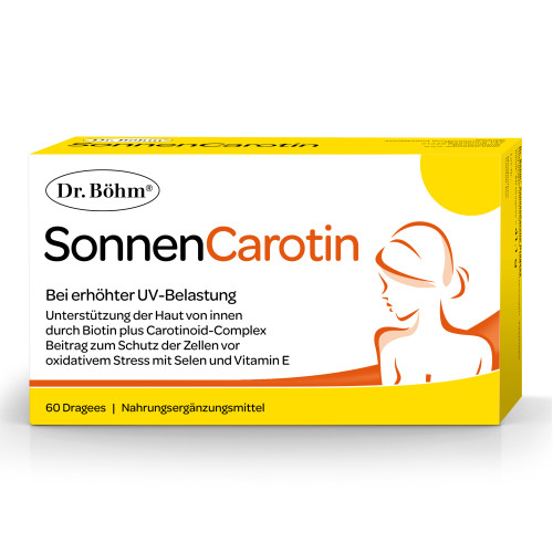 Dr. B&ouml;hm SonnenCarotin, 60 Stk., Apomedica Pharmazeutische Produkte GmbH